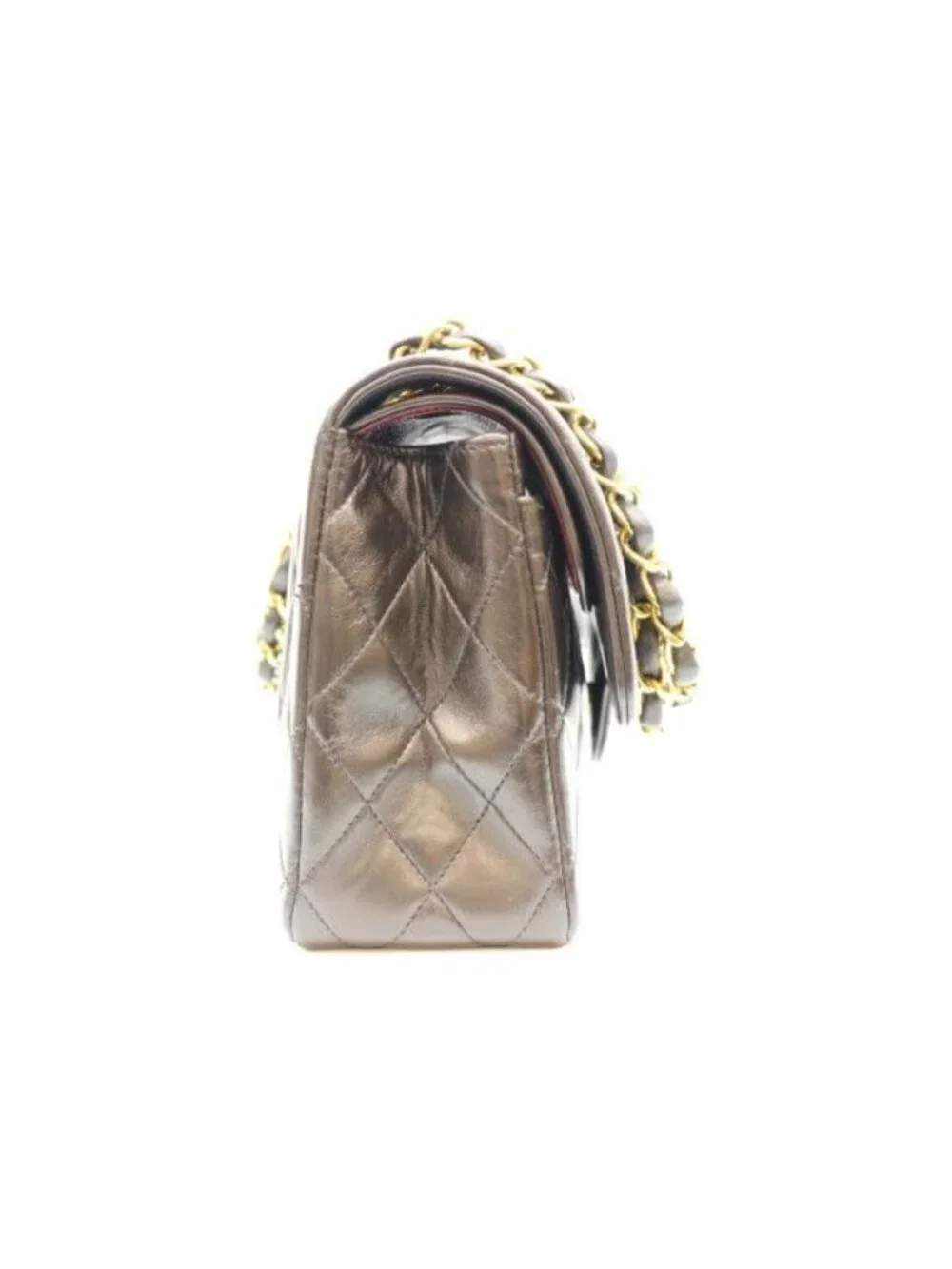 Chanel Black Lamb Double Flap Limited Edition Quilted 23 Chain